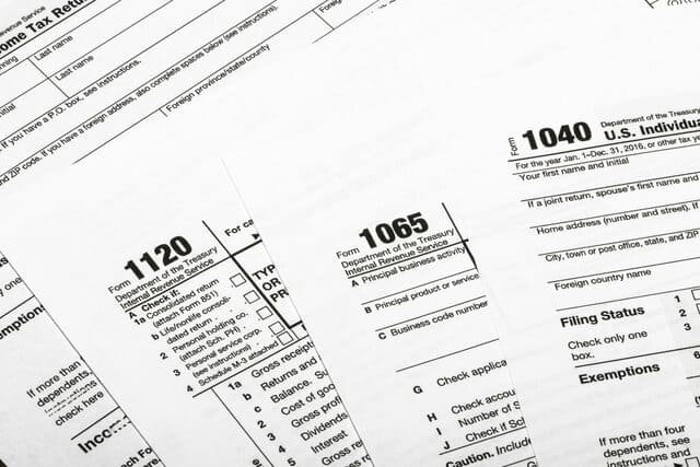 irs formularios llc
